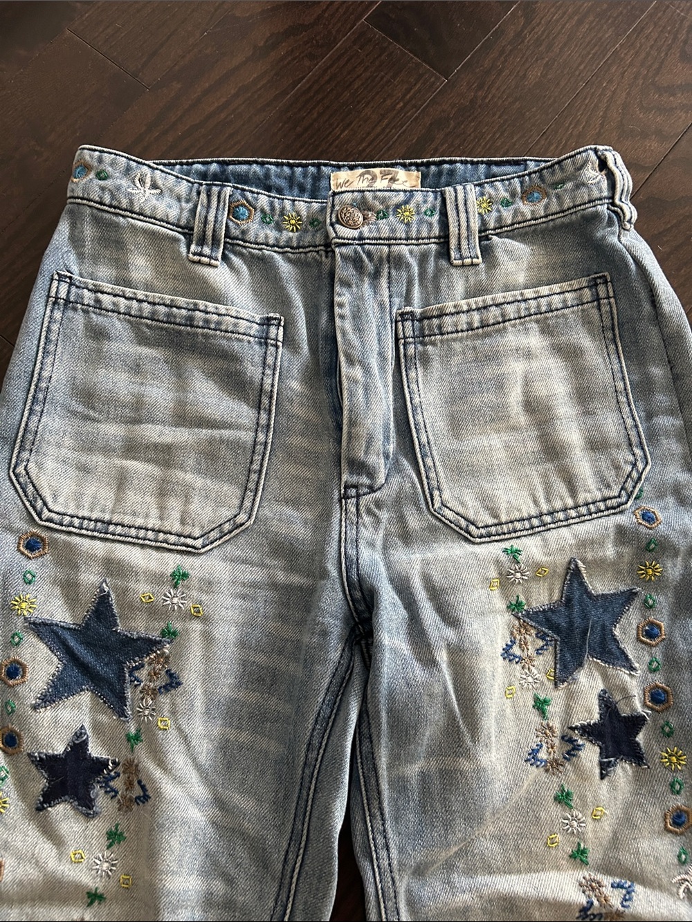 We The Free-Embellished Flare Star Jeans 🌟 - Picture 15 of 15